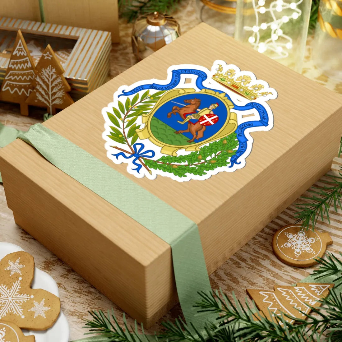 Chieti-Stemma (Italy) (Coat of Arms) STICKER Vinyl Kiss-Cut Decal - The Sticker Space