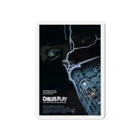 CHILD'S PLAY 1988 Movie Poster - Refrigerator Magnet 6 Inch - The Sticker Space