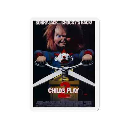 CHILD'S PLAY 2 1990 Movie Poster - Refrigerator Magnet - The Sticker Space