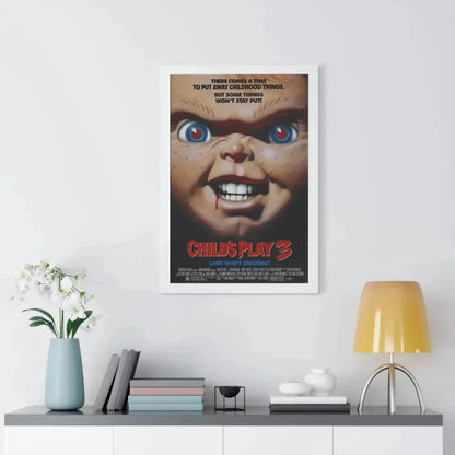CHILD'S PLAY 3 1991 - Framed Movie Poster - The Sticker Space