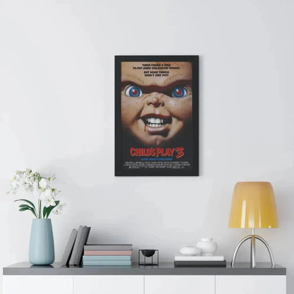 CHILD'S PLAY 3 1991 - Framed Movie Poster - The Sticker Space
