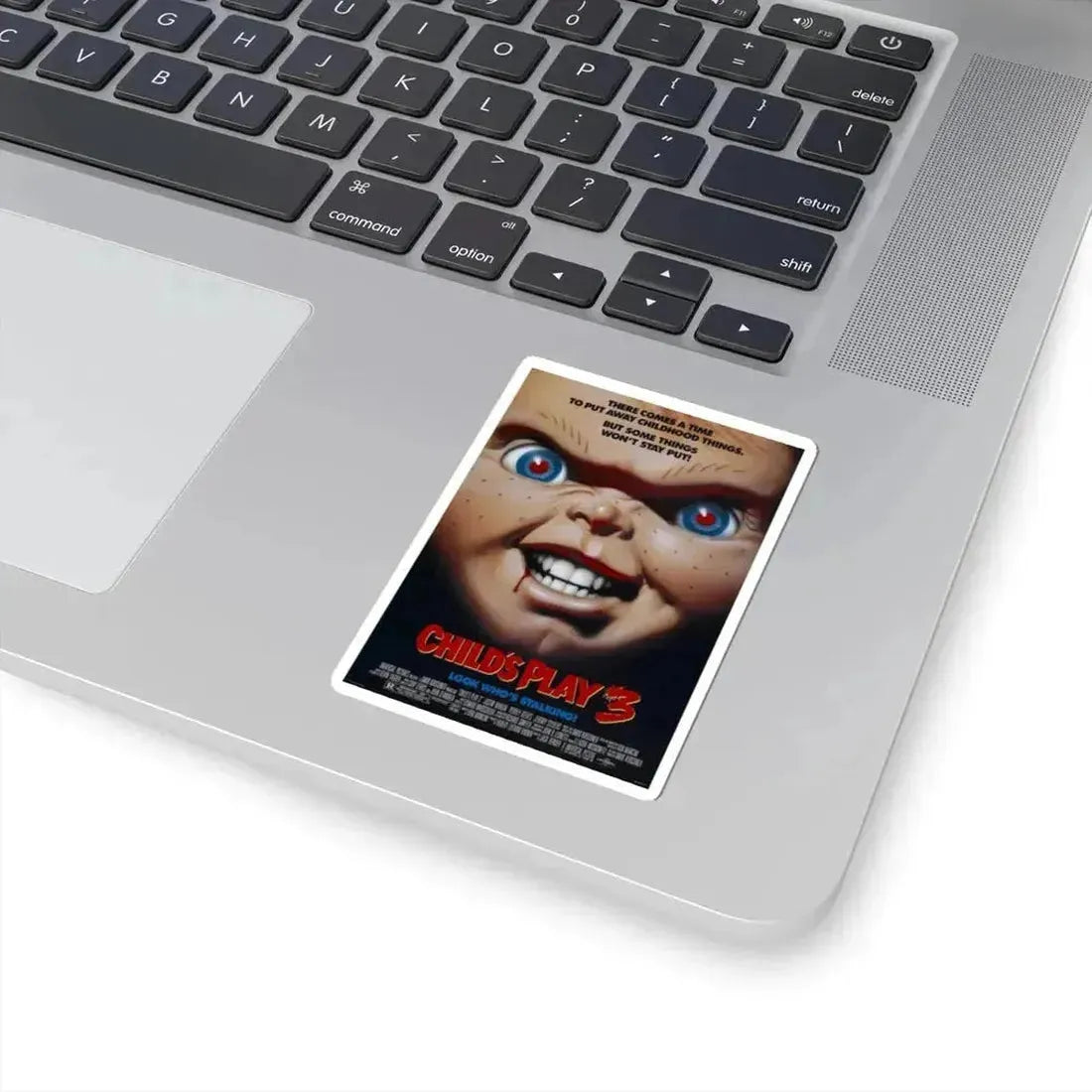 CHILD'S PLAY 3 1991 Movie Poster - STICKER Vinyl Kiss-Cut Decal - The Sticker Space