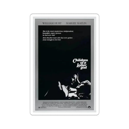 Children of a Lesser God 1986 Movie Poster STICKER Vinyl Die-Cut Decal 3 Inch - The Sticker Space