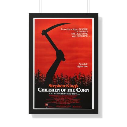 CHILDREN OF THE CORN 1984 - Framed Movie Poster-20" x 30"-The Sticker Space