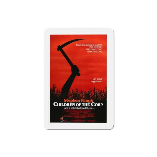 Children of the Corn 1984 Movie Poster Refrigerator Magnet 2 Inch - The Sticker Space