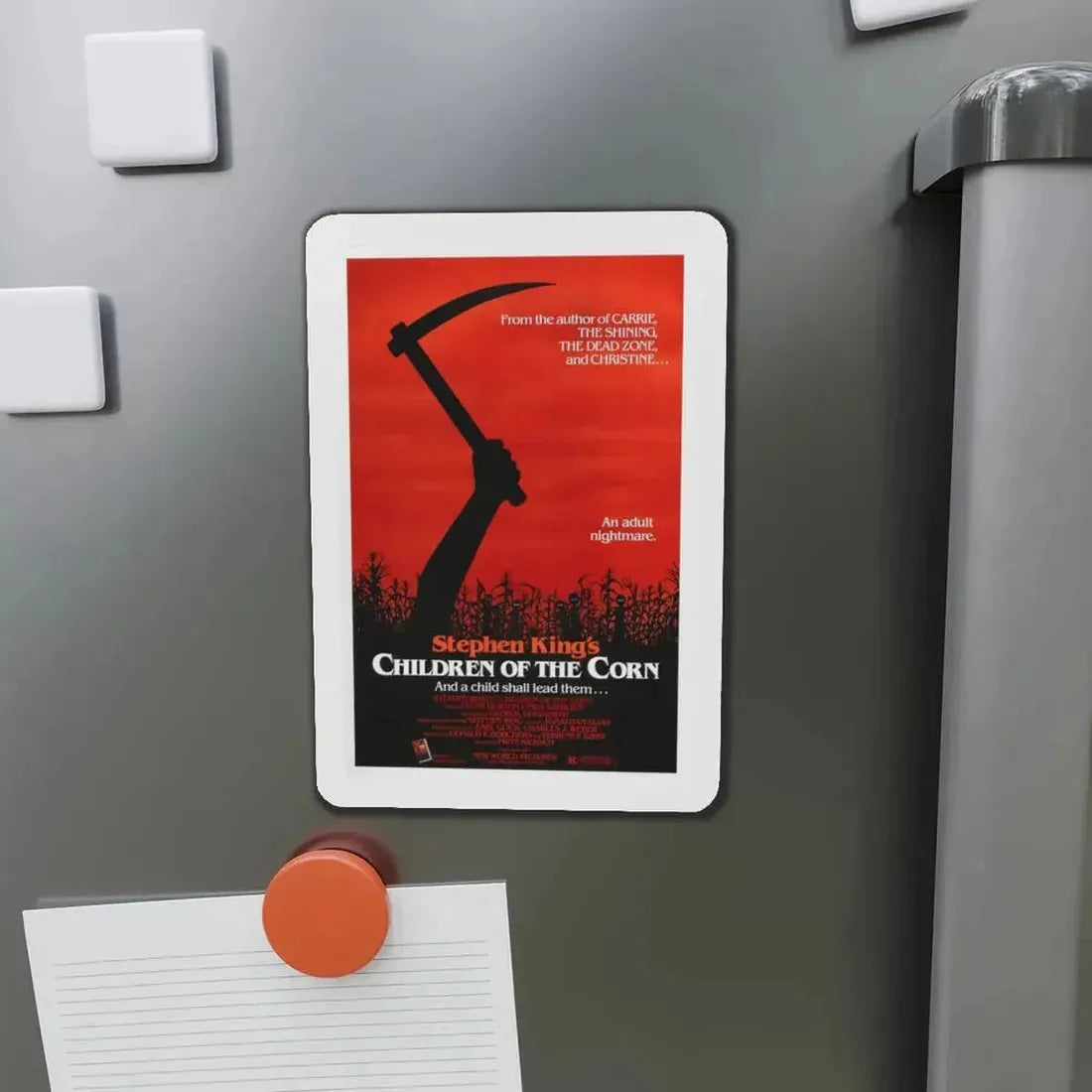 CHILDREN OF THE CORN 1984 Movie Poster - Refrigerator Magnet - The Sticker Space