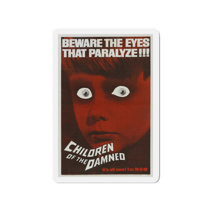 CHILDREN OF THE DAMNED 1964 Movie Poster - Die-Cut Magnet-3" x 3"-The Sticker Space