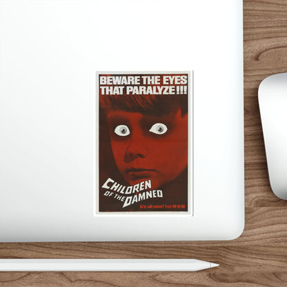 CHILDREN OF THE DAMNED 1964 Movie Poster STICKER Vinyl Die-Cut Decal-The Sticker Space