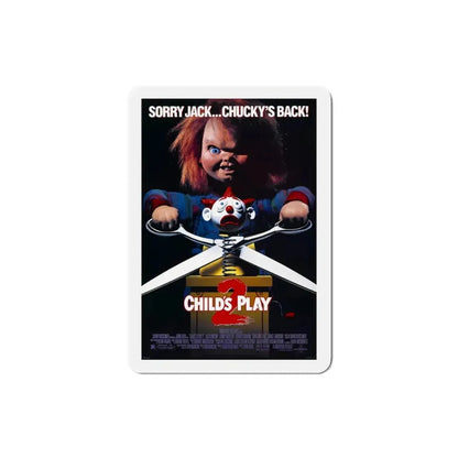 Childs Play 2 1990 Movie Poster Refrigerator Magnet 3 Inch - The Sticker Space