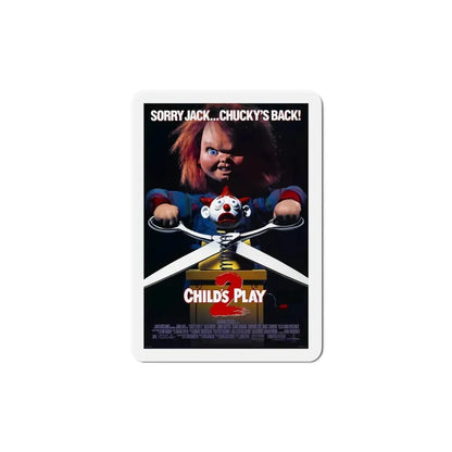Childs Play 2 1990 Movie Poster Refrigerator Magnet 6 Inch - The Sticker Space