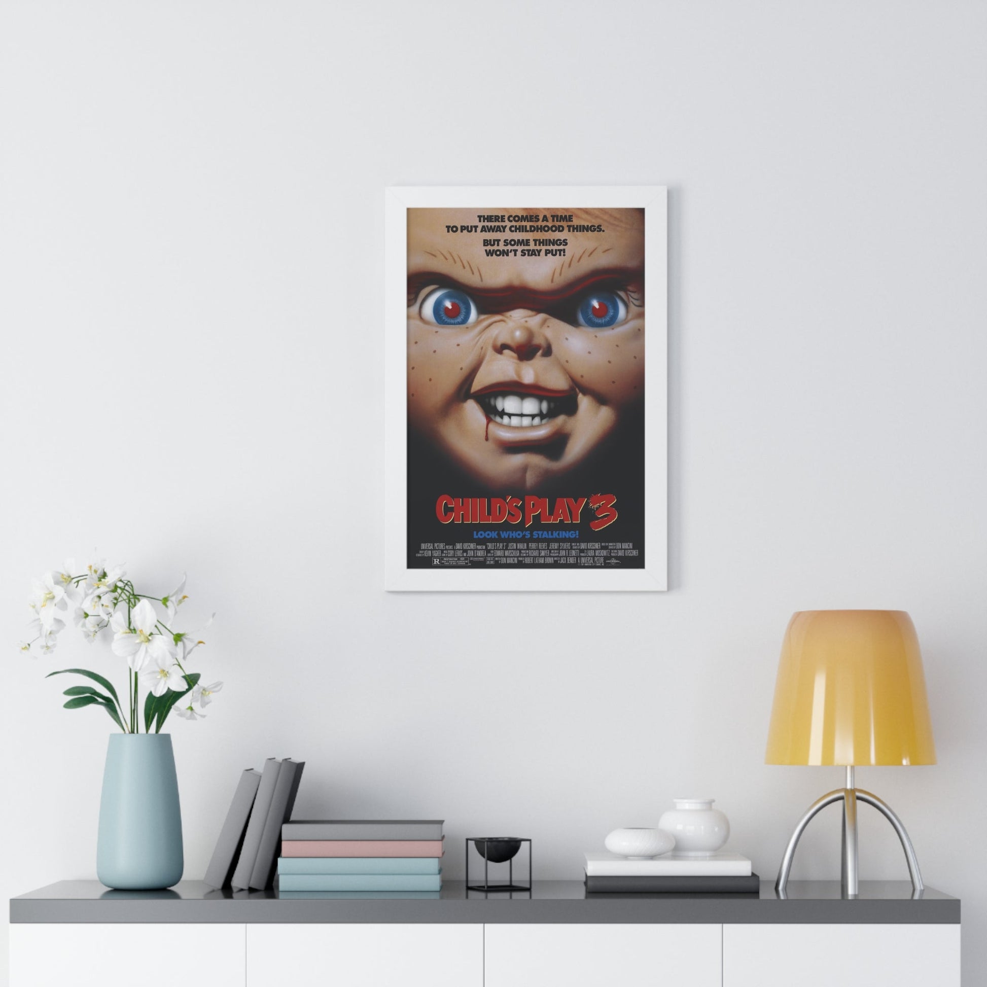 CHILD'S PLAY 3 1991 - Framed Movie Poster-The Sticker Space