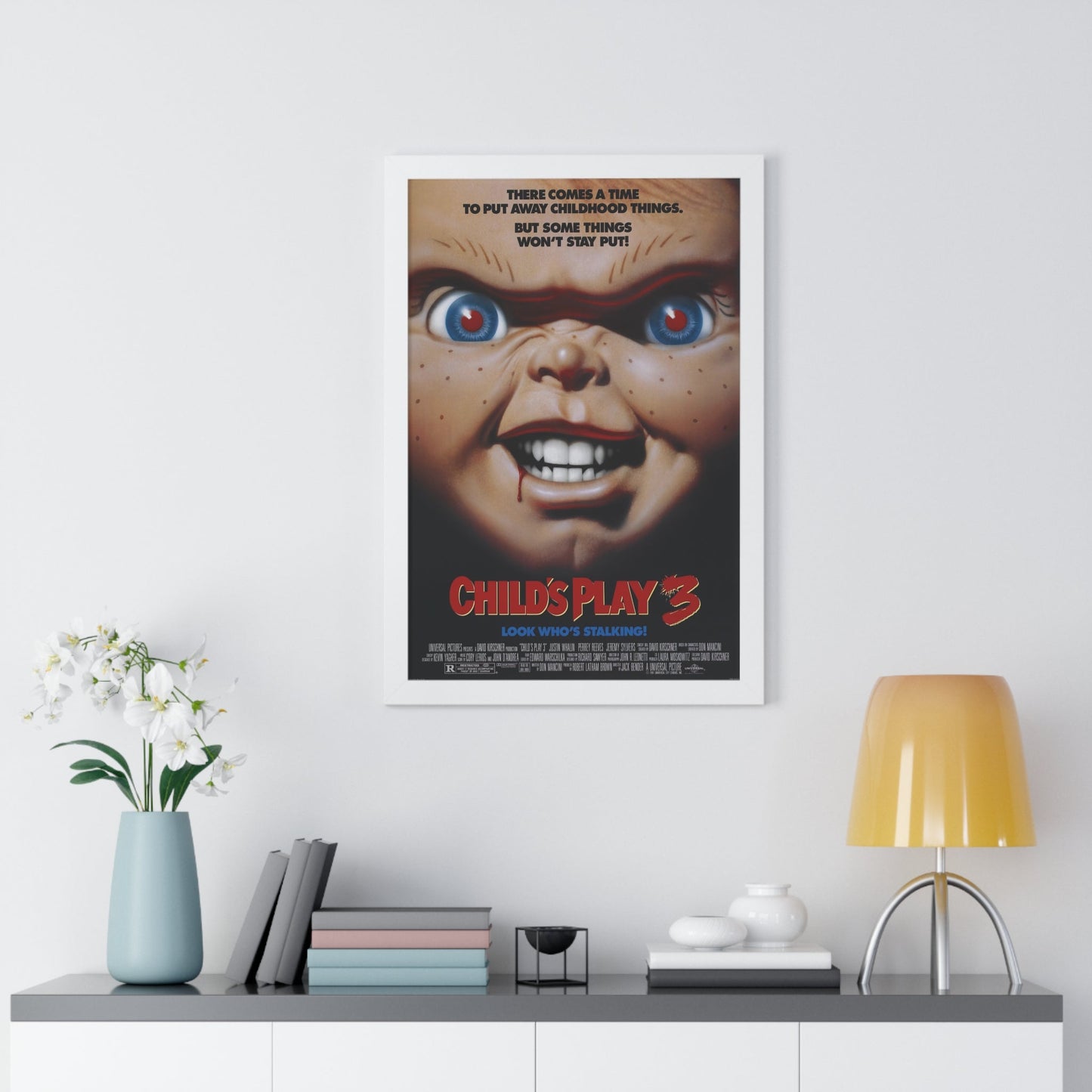 CHILD'S PLAY 3 1991 - Framed Movie Poster-The Sticker Space