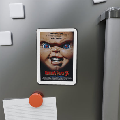 Childs Play 3 1991 Movie Poster Die-Cut Magnet-The Sticker Space