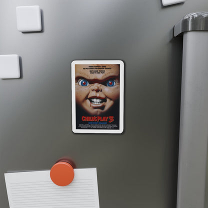 CHILD'S PLAY 3 1991 Movie Poster - Die-Cut Magnet-The Sticker Space