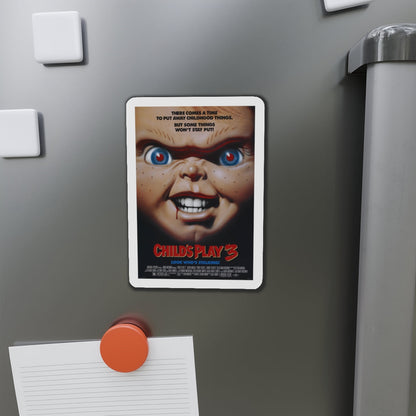 CHILD'S PLAY 3 1991 Movie Poster - Die-Cut Magnet-The Sticker Space