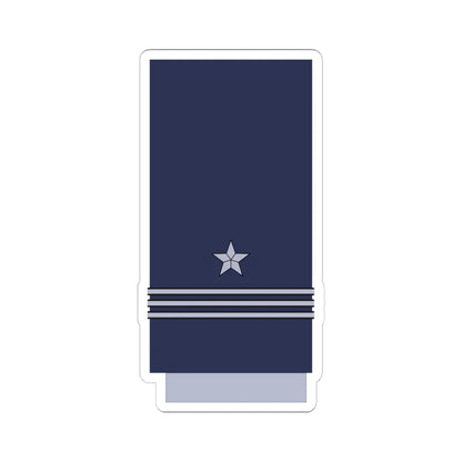 Chile AirForce OF 2 (Chile) (Military Rank) STICKER Vinyl Kiss-Cut Decal 6 Inch White - The Sticker Space