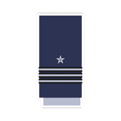 Chile AirForce OF 4 (Chile) (Military Rank) STICKER Vinyl Kiss-Cut Decal 2 Inch White - The Sticker Space