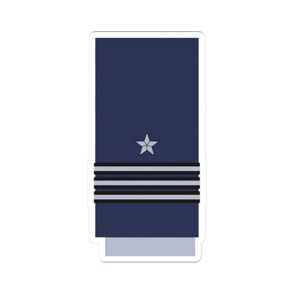 Chile AirForce OF 4 (Chile) (Military Rank) STICKER Vinyl Kiss-Cut Decal 3 Inch White - The Sticker Space