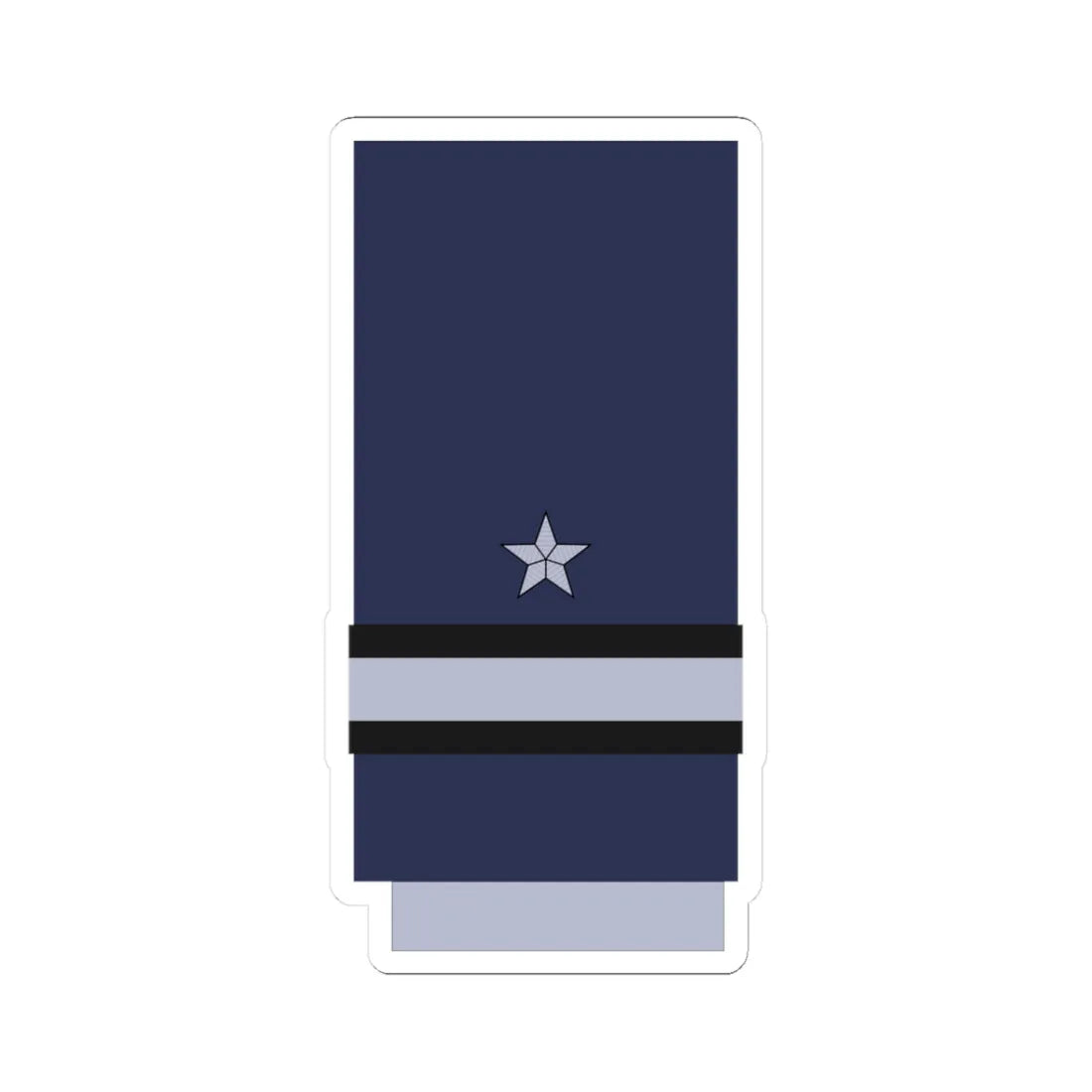 Chile AirForce OF 6 (Chile) (Military Rank) STICKER Vinyl Kiss-Cut Decal 3 Inch White - The Sticker Space