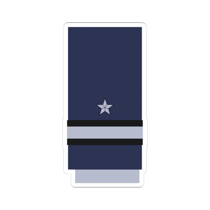 Chile AirForce OF 6 (Chile) (Military Rank) STICKER Vinyl Kiss-Cut Decal 4 Inch White - The Sticker Space