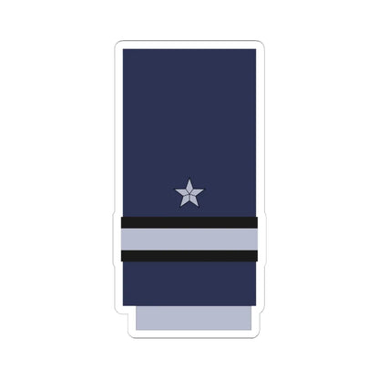 Chile AirForce OF 6 (Chile) (Military Rank) STICKER Vinyl Kiss-Cut Decal 6 Inch White - The Sticker Space