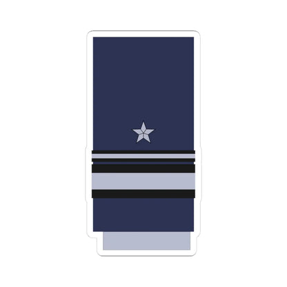 Chile AirForce OF 7 (Chile) (Military Rank) STICKER Vinyl Kiss-Cut Decal 4 Inch White - The Sticker Space