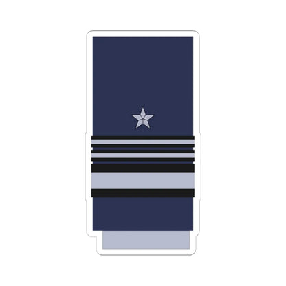 Chile AirForce OF 8 (Chile) (Military Rank) STICKER Vinyl Kiss-Cut Decal 6 Inch White - The Sticker Space