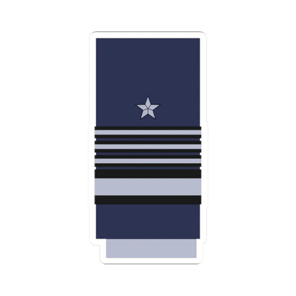 Chile AirForce OF 9 (Chile) (Military Rank) STICKER Vinyl Kiss-Cut Decal 2 Inch White - The Sticker Space