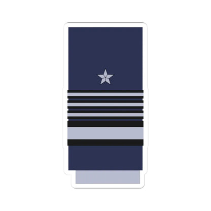 Chile AirForce OF 9 (Chile) (Military Rank) STICKER Vinyl Kiss-Cut Decal 3 Inch White - The Sticker Space