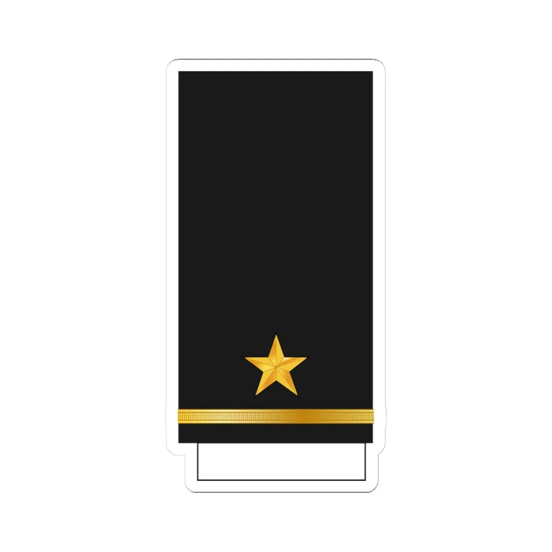 Chile Navy OF 1a (Chile)_1 (Military Rank) STICKER Vinyl Kiss-Cut Decal 3 Inch White - The Sticker Space