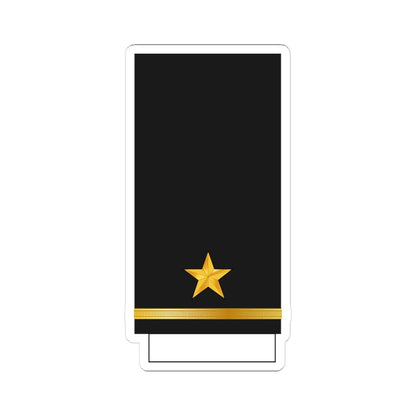 Chile Navy OF 1a (Chile)_1 (Military Rank) STICKER Vinyl Kiss-Cut Decal 4 Inch White - The Sticker Space