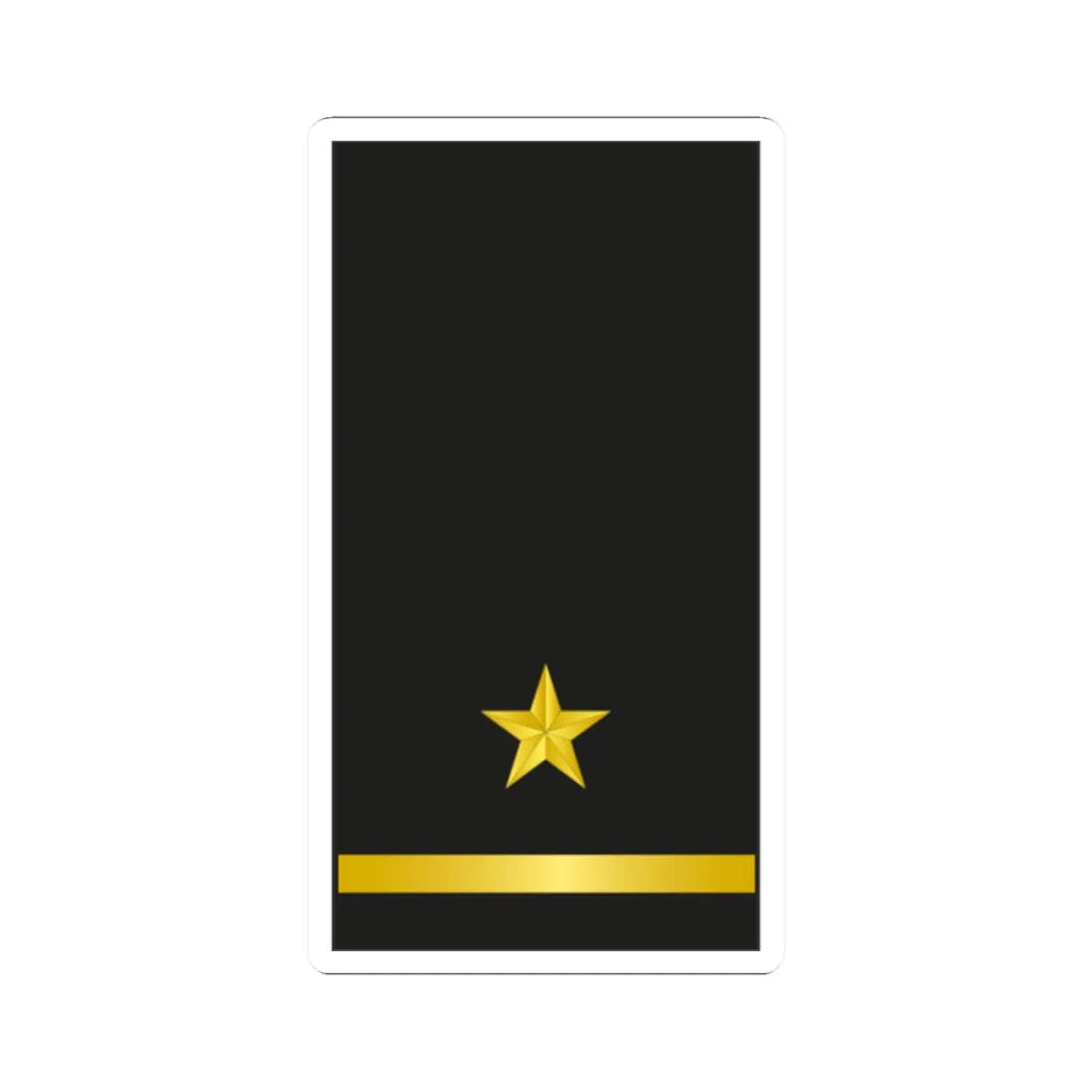 Chile Navy OF 1a (Chile) (Military Rank) STICKER Vinyl Kiss-Cut Decal 2 Inch White - The Sticker Space