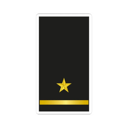 Chile Navy OF 1a (Chile) (Military Rank) STICKER Vinyl Kiss-Cut Decal 3 Inch White - The Sticker Space