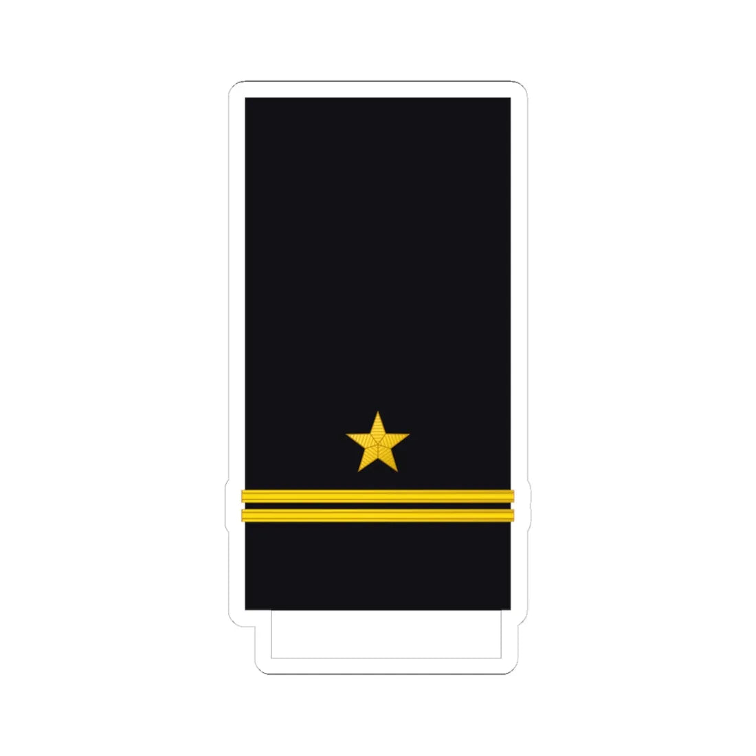Chile Navy OF 1b (Chile)_1 (Military Rank) STICKER Vinyl Kiss-Cut Decal 4 Inch White - The Sticker Space