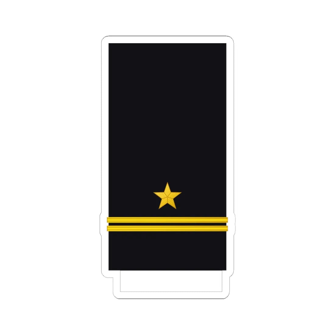 Chile Navy OF 1b (Chile)_1 (Military Rank) STICKER Vinyl Kiss-Cut Decal 6 Inch White - The Sticker Space