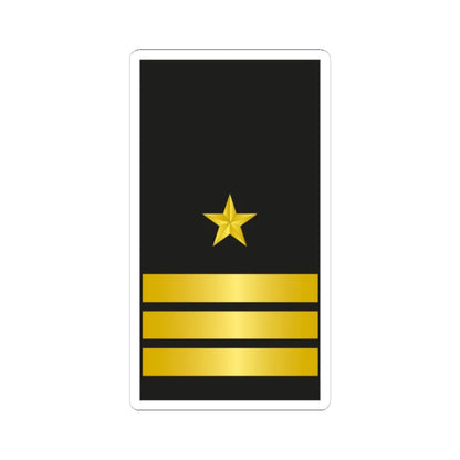 Chile Navy OF 4 (Chile) (Military Rank) STICKER Vinyl Kiss-Cut Decal 6 Inch White - The Sticker Space
