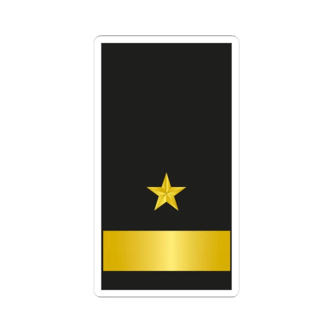 Chile Navy OF 6 (Chile) (Military Rank) STICKER Vinyl Kiss-Cut Decal 3 Inch White - The Sticker Space