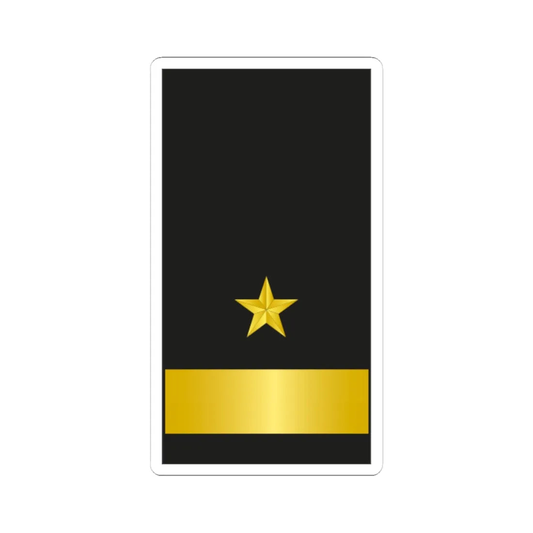 Chile Navy OF 6 (Chile) (Military Rank) STICKER Vinyl Kiss-Cut Decal 4 Inch White - The Sticker Space