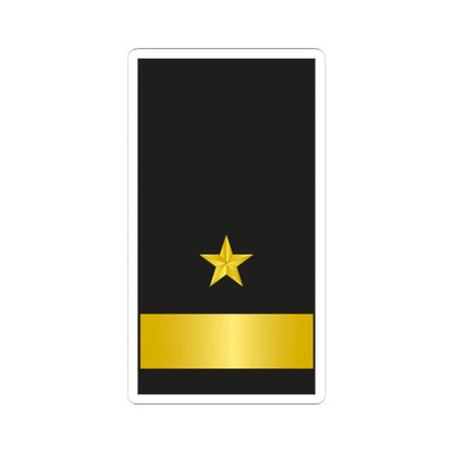 Chile Navy OF 6 (Chile) (Military Rank) STICKER Vinyl Kiss-Cut Decal 4 Inch White - The Sticker Space