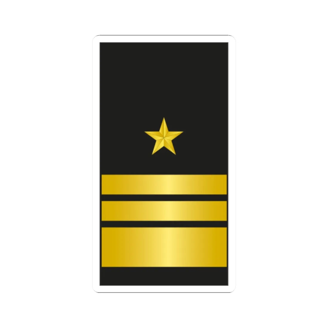 Chile Navy OF 8 (Chile) (Military Rank) STICKER Vinyl Kiss-Cut Decal 2 Inch White - The Sticker Space