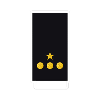 Chile Navy OF D (Chile) (Military Rank) STICKER Vinyl Kiss-Cut Decal 3 Inch White - The Sticker Space