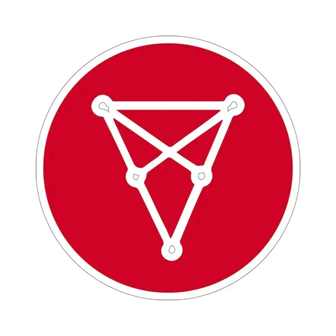 CHILIZ CHZ (Cryptocurrency) STICKER Vinyl Die-Cut Decal 5 Inch - The Sticker Space