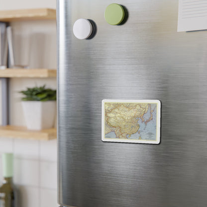 China (1945) (Map) Refrigerator Magnet-The Sticker Space