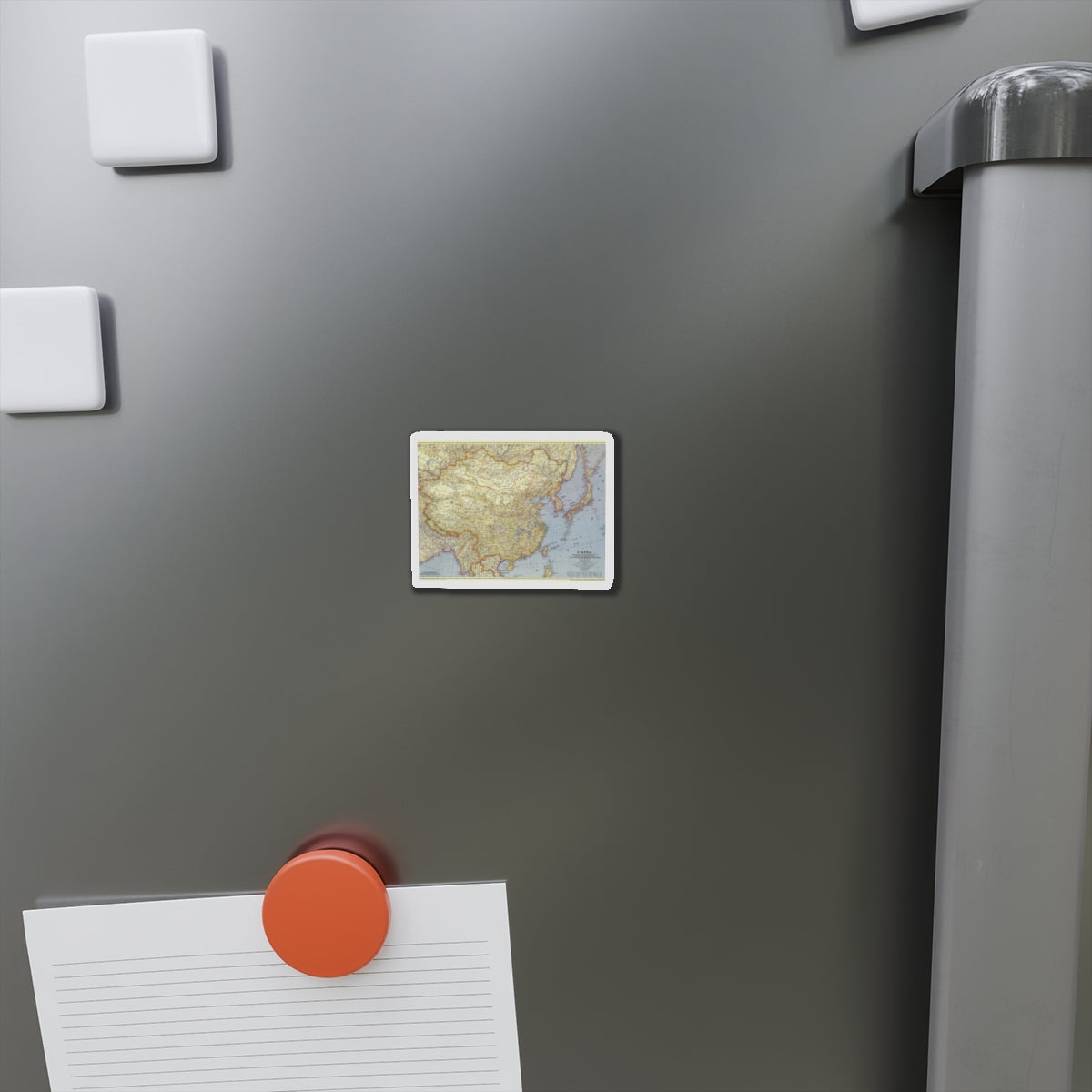 China (1945) (Map) Refrigerator Magnet-The Sticker Space