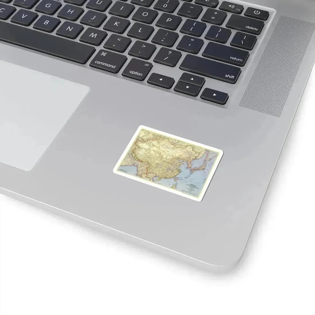 China (1945) (Map) STICKER Vinyl Kiss-Cut Decal - The Sticker Space