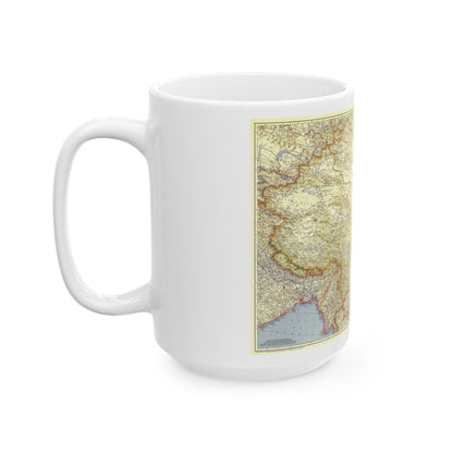 China (1945) (Map) White Coffee Mug-The Sticker Space