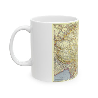 China (1945) (Map) White Coffee Mug-The Sticker Space