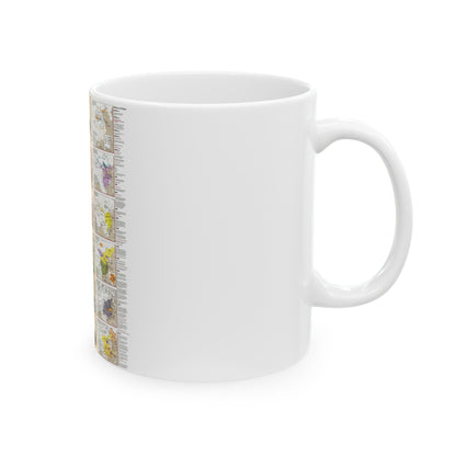 China 2 (1991) (Map) White Coffee Mug-The Sticker Space