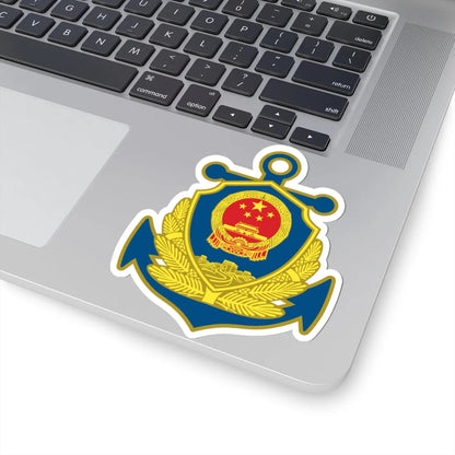 CHINA COAST GUARD badge (China) (Coat of Arms) STICKER Vinyl Kiss-Cut Decal - The Sticker Space