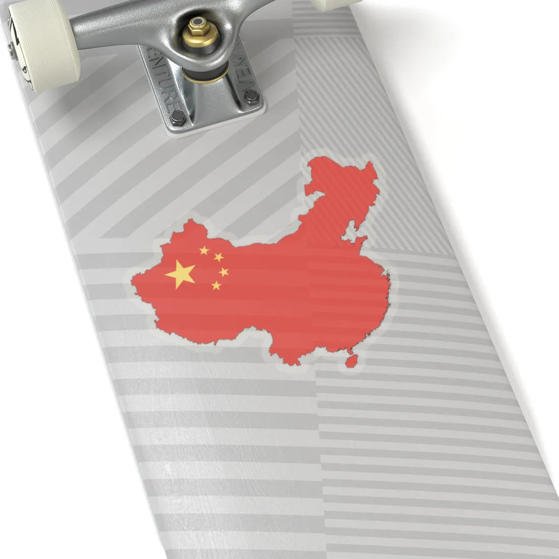 China-Flagmap (China) STICKER Vinyl Kiss-Cut Decal - The Sticker Space